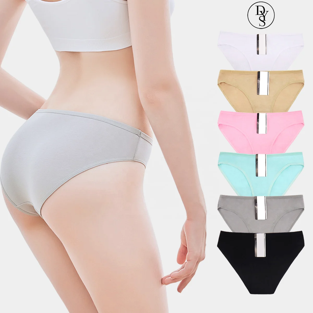 China Yiwu Buttery Soft Briefs Solid Color Young Teen Underwear