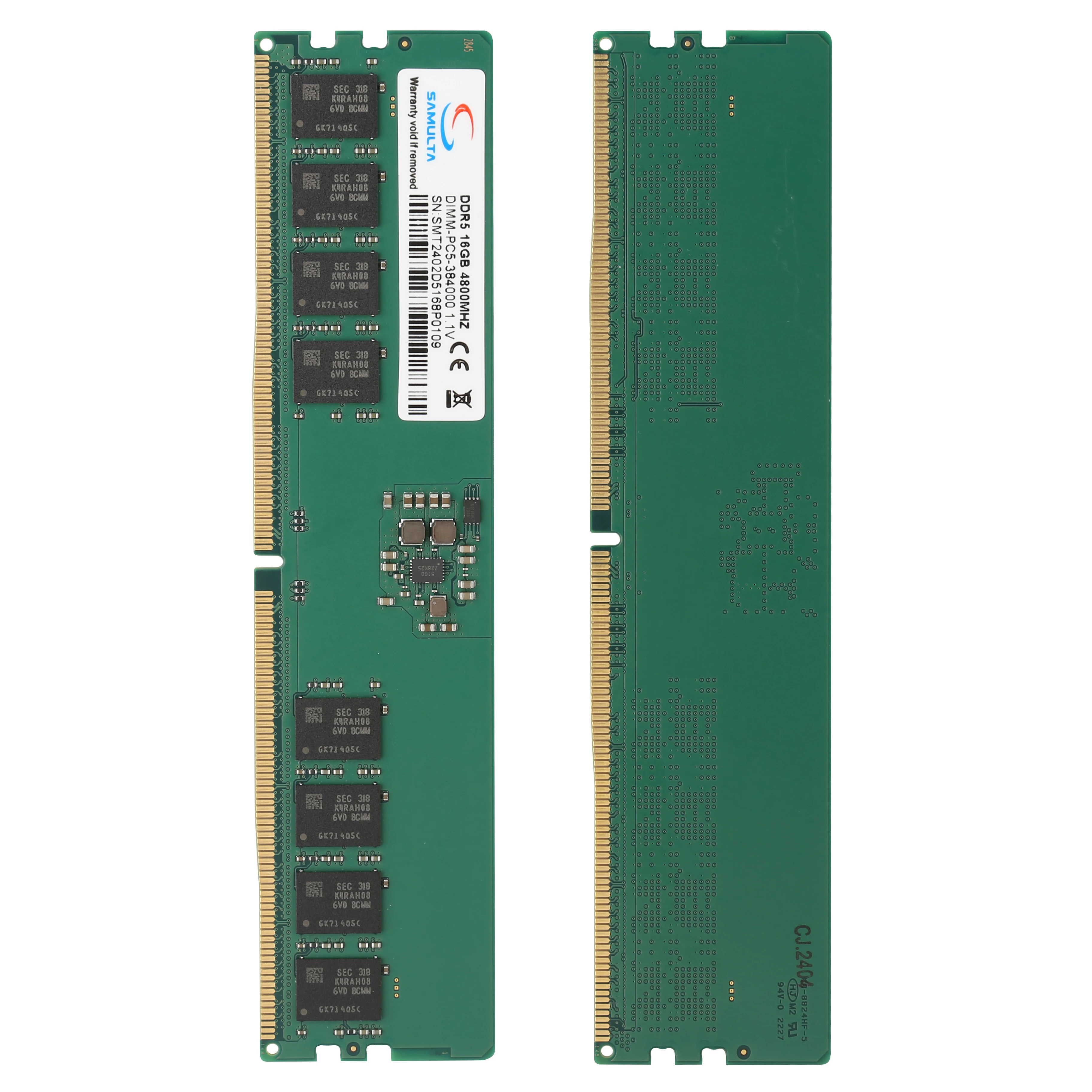 Factory Wholesale SAMULTA DDR4 ECC Computer RAM 8GB 16GB Desktop Laptop 2666MHz 3200MHz 
