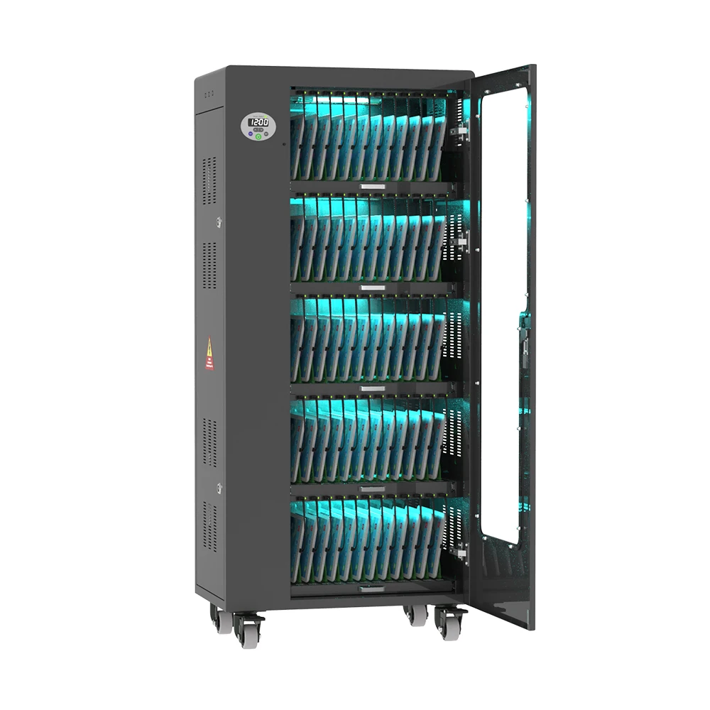 Mobile Phone Tablet Charging Cart Tablet Charging Trolley