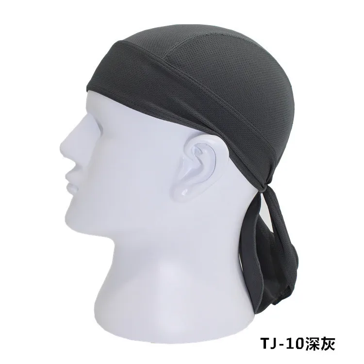 Men Biker Cooling Durag Skull Cap Du-rag Doo Rag Bandana Head Wrap Beanie  Hat US