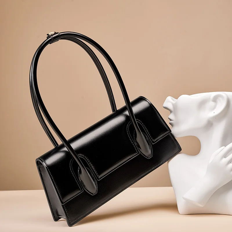 Manufacture Direct Sale Leather Crossbody Shoulder Bags Hand Saddle Bag for Women Handbags Leather Bag for Women’s