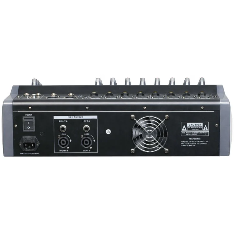 PMX608D 6-Channel DJ Mixer With USB & Bluetooth | Ideal Powered