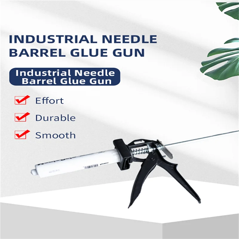 Low Price Hand Tools 50ml 1:1 Dispenser Gun Silicone Gun Skeleton Caulking Gun with Free RTV Silicone