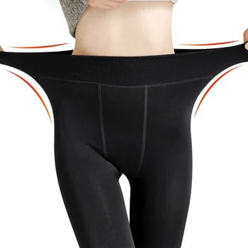 Best Selling Products Winter Thick Thermal Seamless Leggings Plus Size Opaque Pantyhose