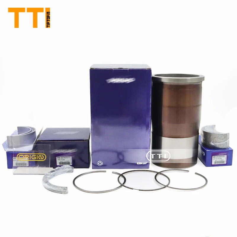 D13 Engine Overhaul Kit D13 D16 Cylinder Liner Piston Kits For Volvo