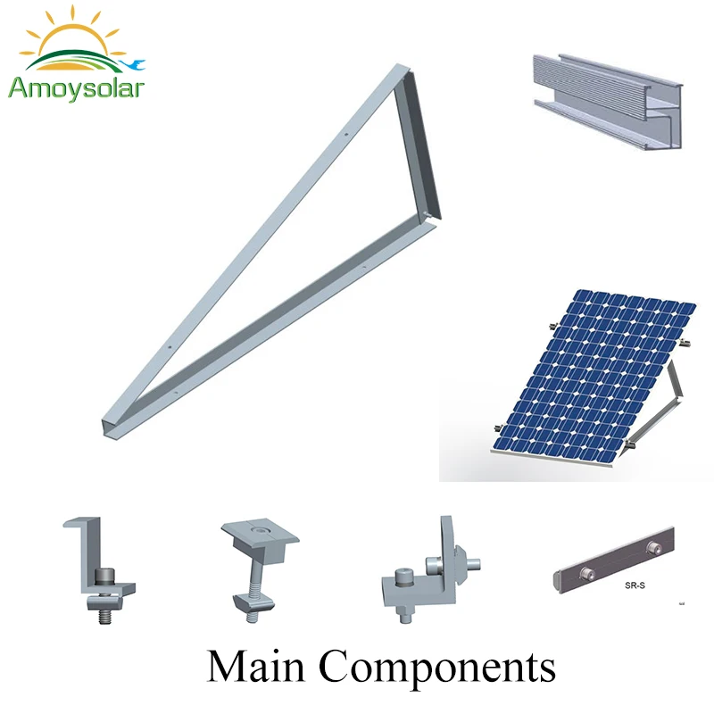 Adjustable Solar Panel Tilt Mount Brackets Support ISO 9001 certified ...