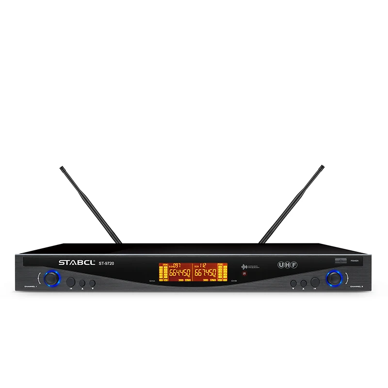 Долговечный надежный профессиональный микрофон KTV, беспроводной караоке с интеллектуальным бесшумным