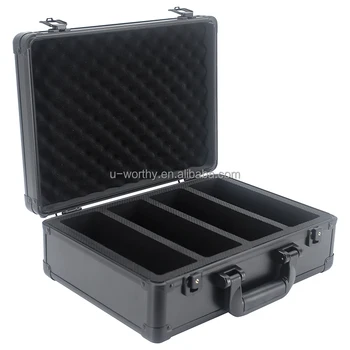 Ningbo Factory 4 Row Custom Aluminum Graded Card Storage Carrying Case ...