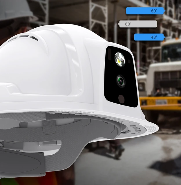 4g wifi helmet camera 1080P hard hats construction hard hat safety helmet wifi video recorder