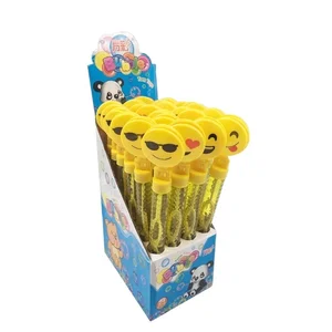 Hot-selling Smile Face Clapping Blow Bubble Water Stick