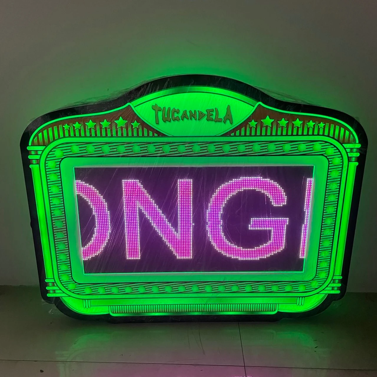 Customized Logo Led Marquee Sign Interchangeable Letter Message Board for Night Club Bar Led Letter Board