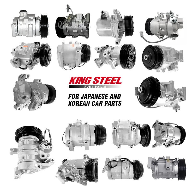 Auto Part 12v Air Conditioning Electric Aire Car AC Compressor for KIA Sorento Rio Sportage Cerato Picanto Carnival Optima K3 K5