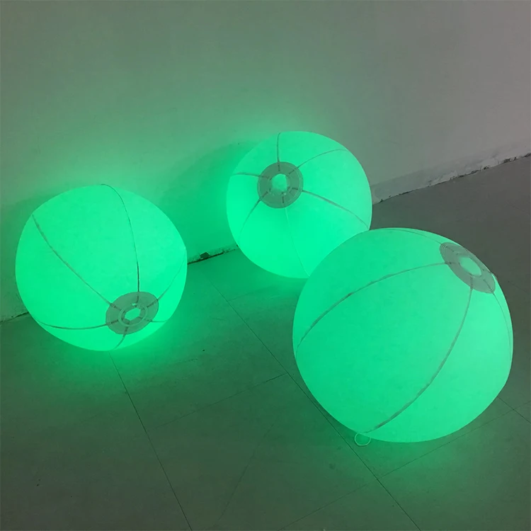 Xyloband Remote Controlled Led Ball Bouncy Flashing Inflatable Balls ...