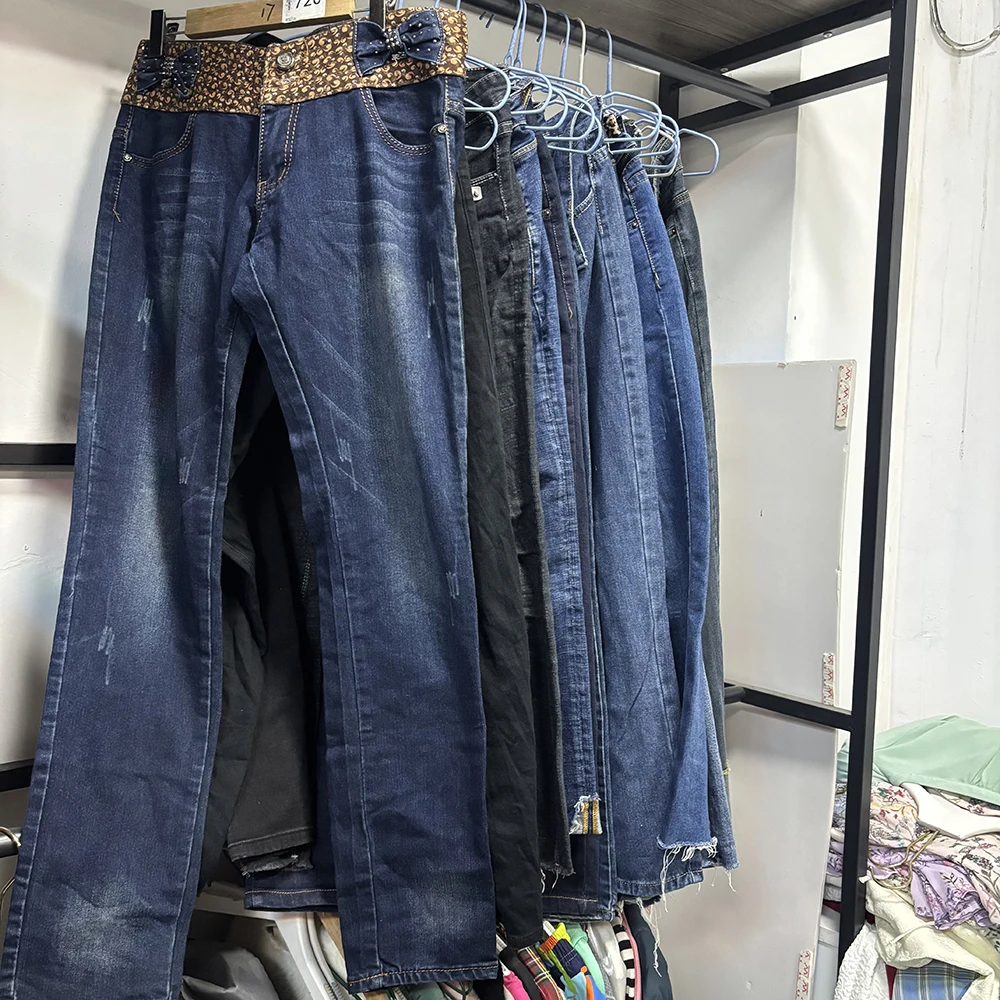 Cheap Used Clothing Wholesale in China Clothing Wholesale Jeans Second-hand  Clothing Bale