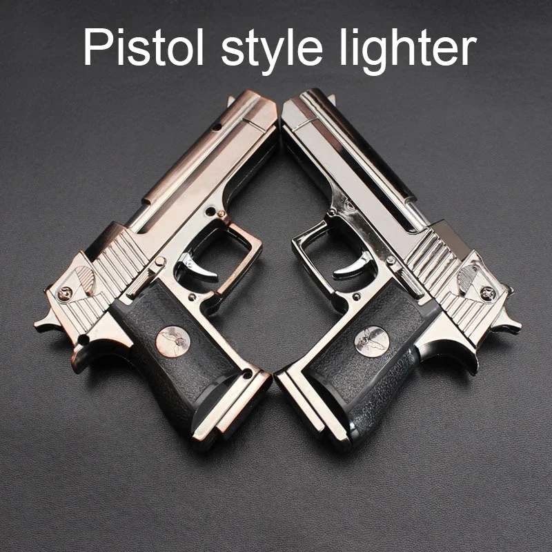 Cigarette Case & Lighter 2 In 1 Cigarette Case Gun Lighters Bar Tools