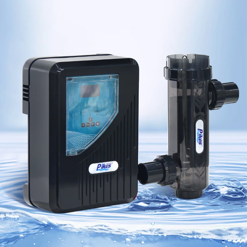 PIKES Swimming Pool Salt Chlorinator for Disinfect System Pool Sterilizer Salt Chlorinator