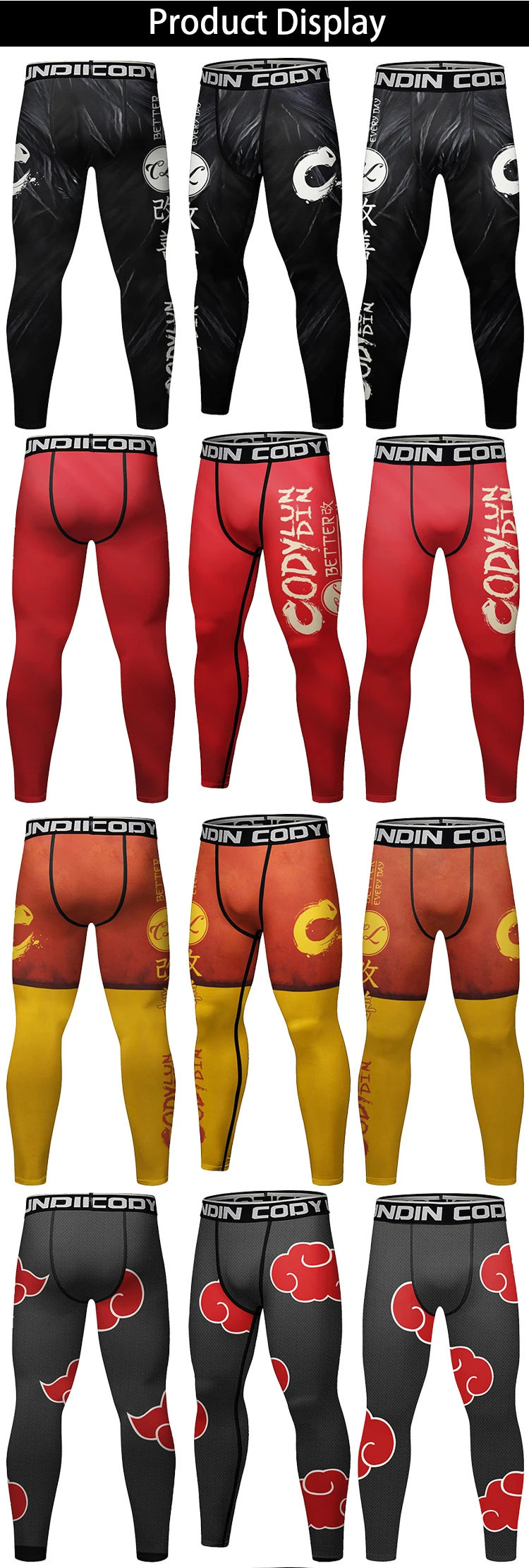 Men Fitness Leggings - Comfort & Performance for Every Workout Gym, Yoga & Running Essentials Compression Pants