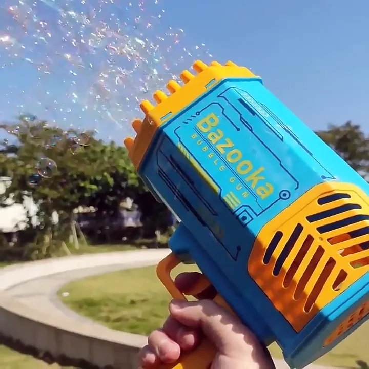 Boy Electric Automatic Led Light Up 69 Hole Power Force Bazoka Toy