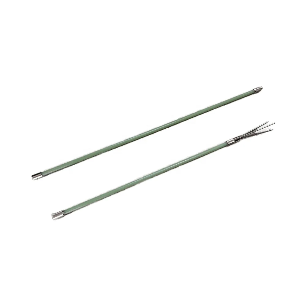Spearfishing 1.8m 2 Sections Aluminum Pole Spear Tip 5 Prongs sharp Barb Head Paralyzer Handspear Ship Kayak Yacht Boat Hardware Spearfishing 1.8m 2 Sections Aluminum Pole Spear Tip 5 Prongs sharp Barb Head Paralyzer Handspear Ship Kayak Yacht Boat Hardware