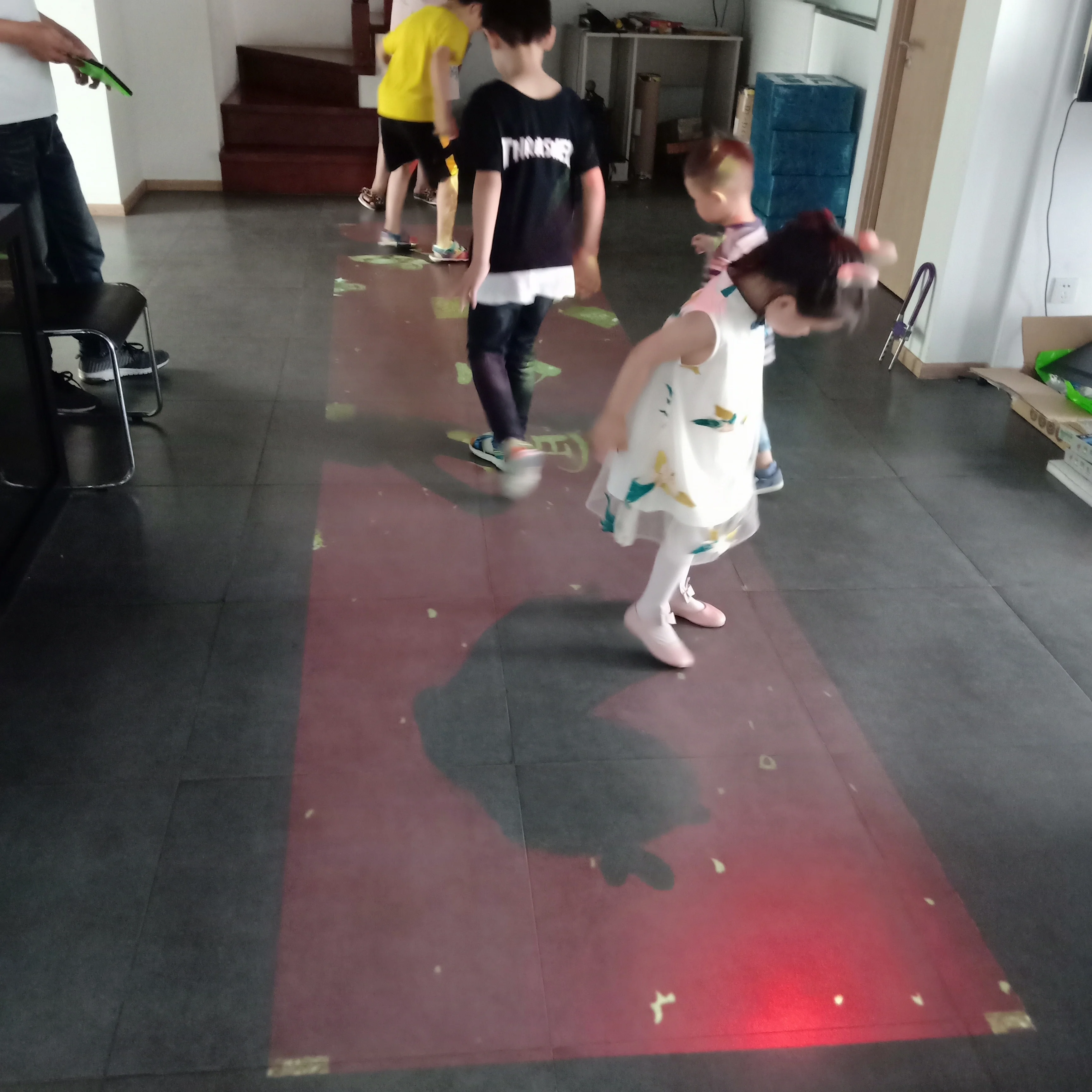 Горячая Распродажа! Танцпол с интерактивной системой 100 бесплатными