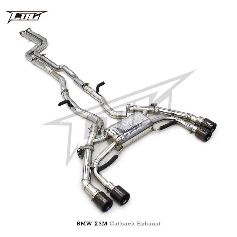 Catback Exhaust For Bmw X3m/x4m F97/f98 3.0t 20192022 Escape Stainless