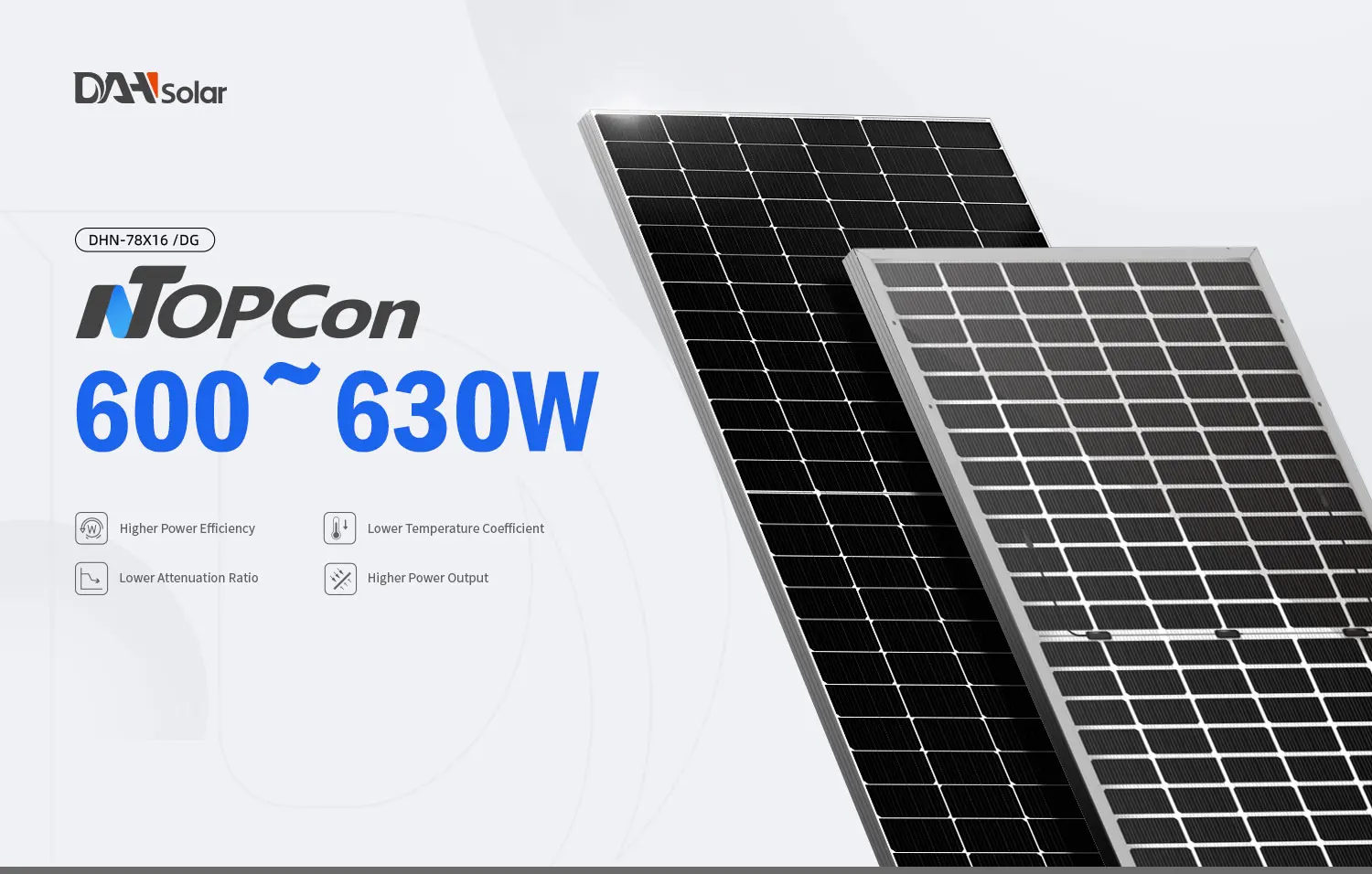 Double Glass Bifacial Panneaux Solaire 600w 610w 620w 630w ...