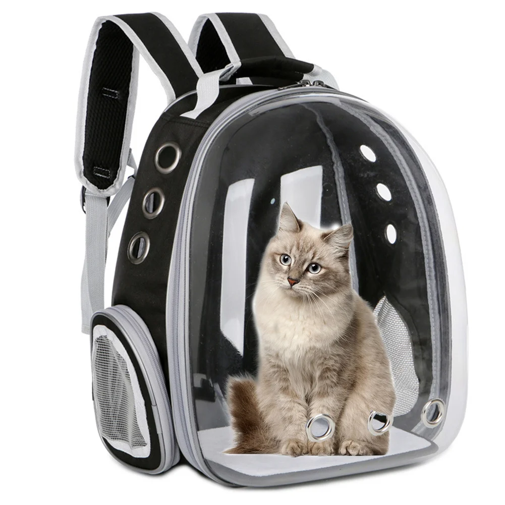 Breathable Cat Backpack For Pets, Cat Carrier Supplies, Easy To Carry When  Traveling - Temu