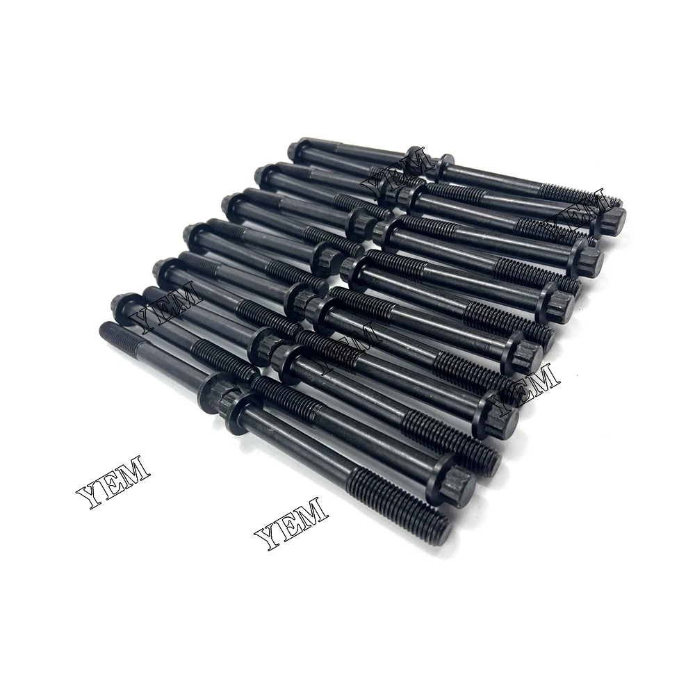 For Isuzu 6HE1 Cylinder Head Screw Standard Size Engine Parts 2