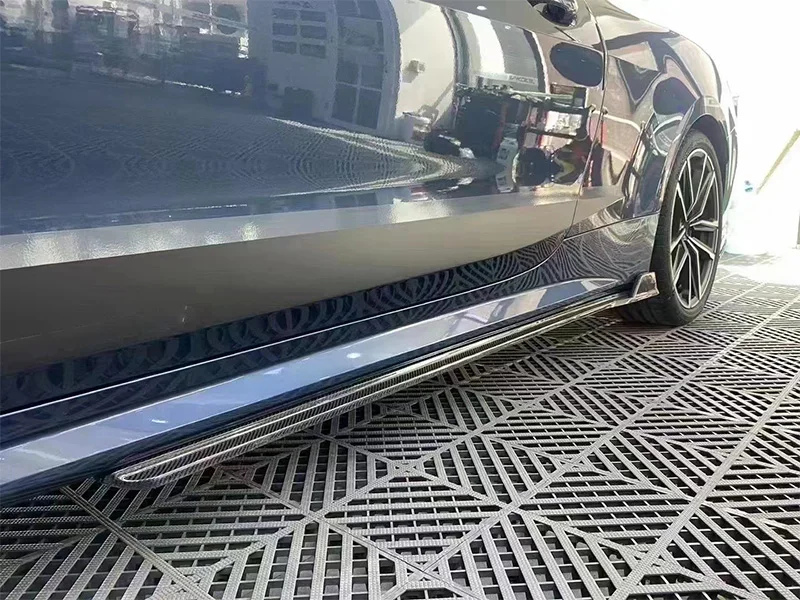 product tiypeor carbon fiber side skirts for bmw g20 3 series mp style high strength122-8