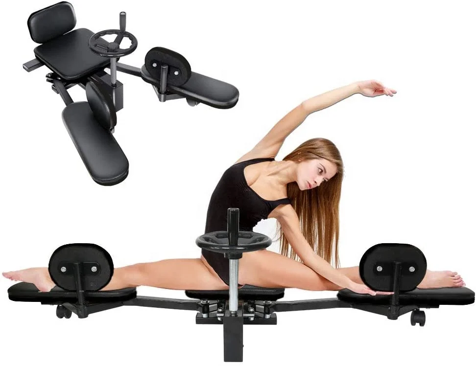 Factory Yoga Leg Stretcher Machine Leg Splitter Stretching Press Machine  Gym Fitness Equipment