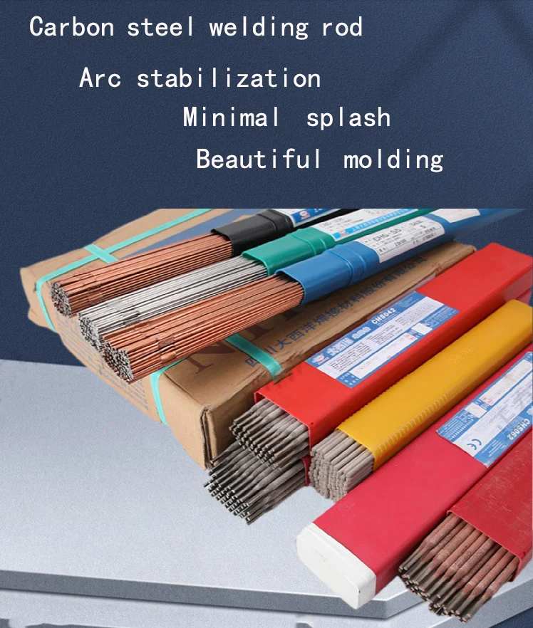 Tianjin Manufacture Wholesale Carbon Steel J421 E6013 Electrode Welding