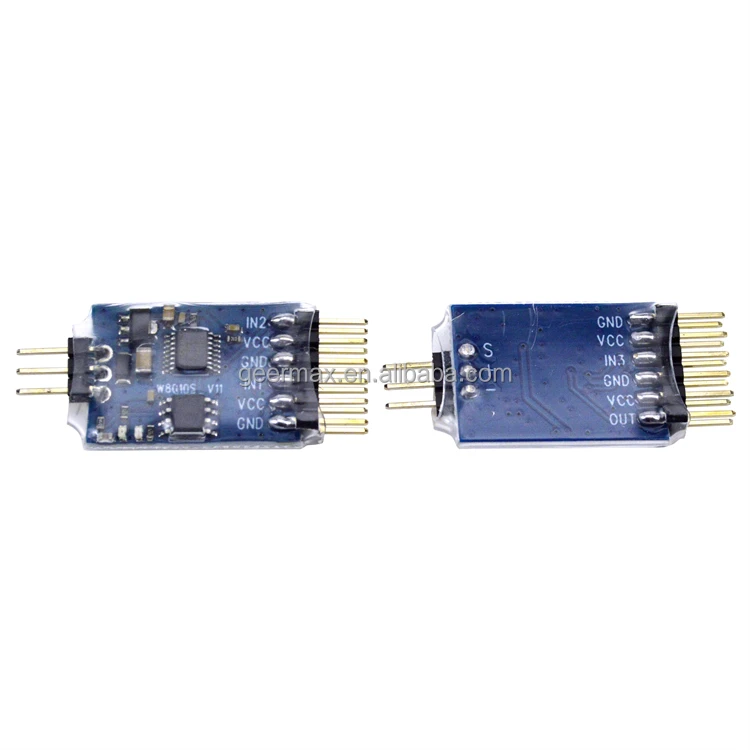 FPV Drone Camera Three-way Video Switcher Module Universal Version Control Signal PWM Remote Control Switching Video Modules
