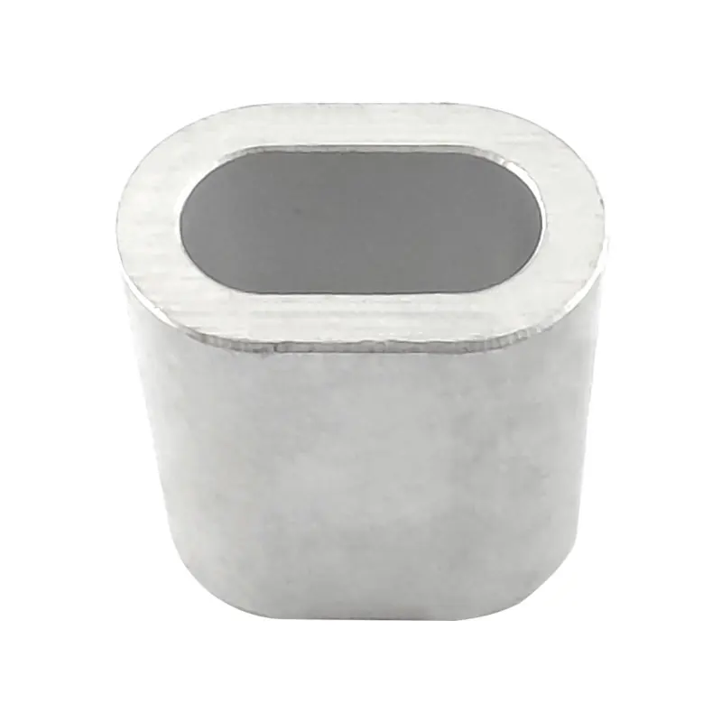 Din3093 Aluminum Ferrule Aluminum Oval Shape Sleeve