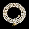 Moissanite in oro da 4 mm
