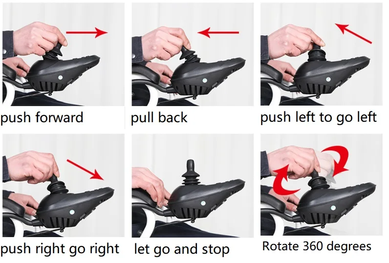 electric standing wheelchair manual/electric reclining and legrest/armrest manual/electric adjustment assist standig -BZ-E-TH305 details