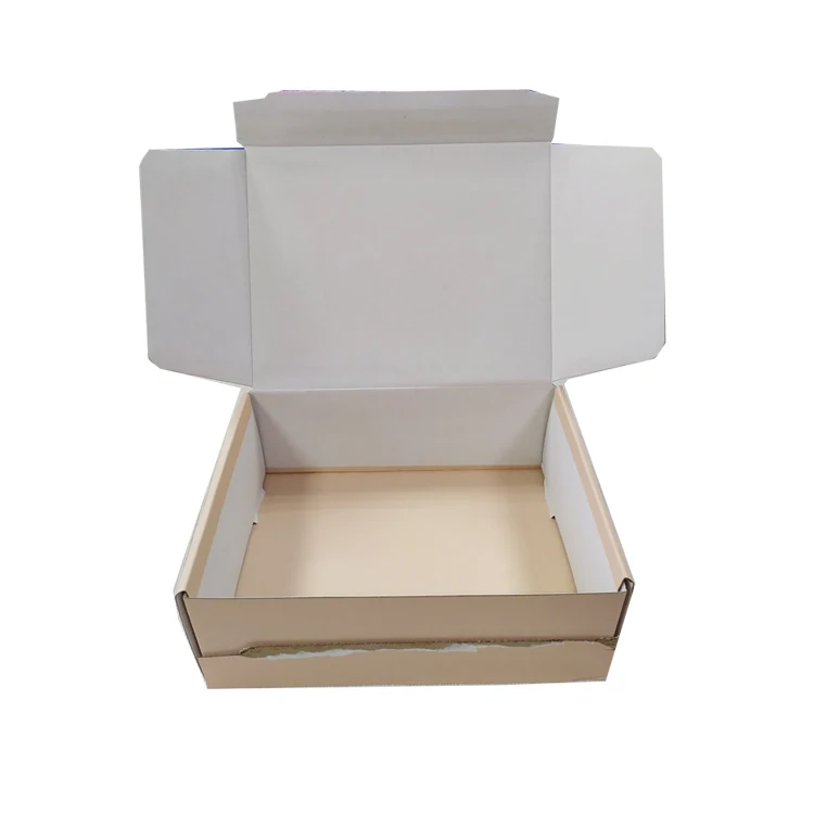 Пользовательский логотип, печатный коричневый крафт, гофрированные многоразовые коробки, оптовая продажа