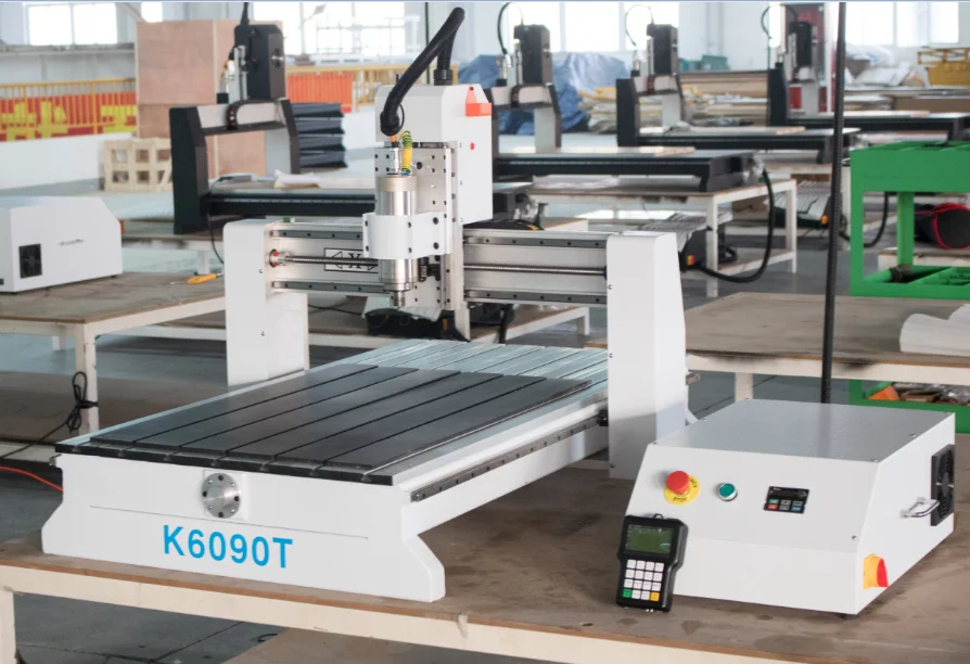 Big Discount K6090T 4 Axis Desktop CNC Milling Machine for Wood Acrylic Plastic
