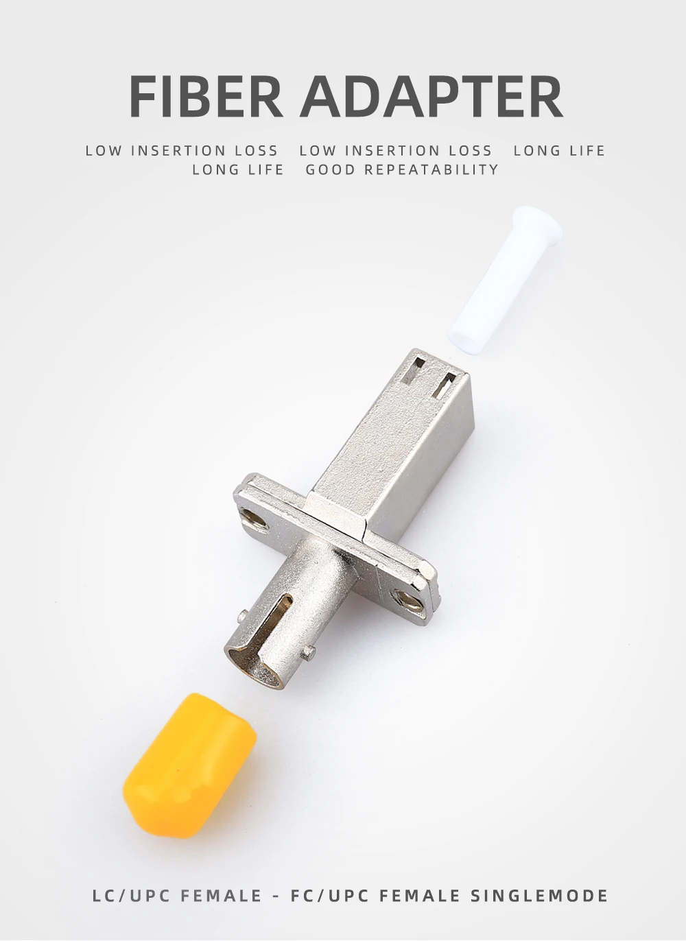 Fiber Adapter For Two Same Communication Interconnecting Fiber ...