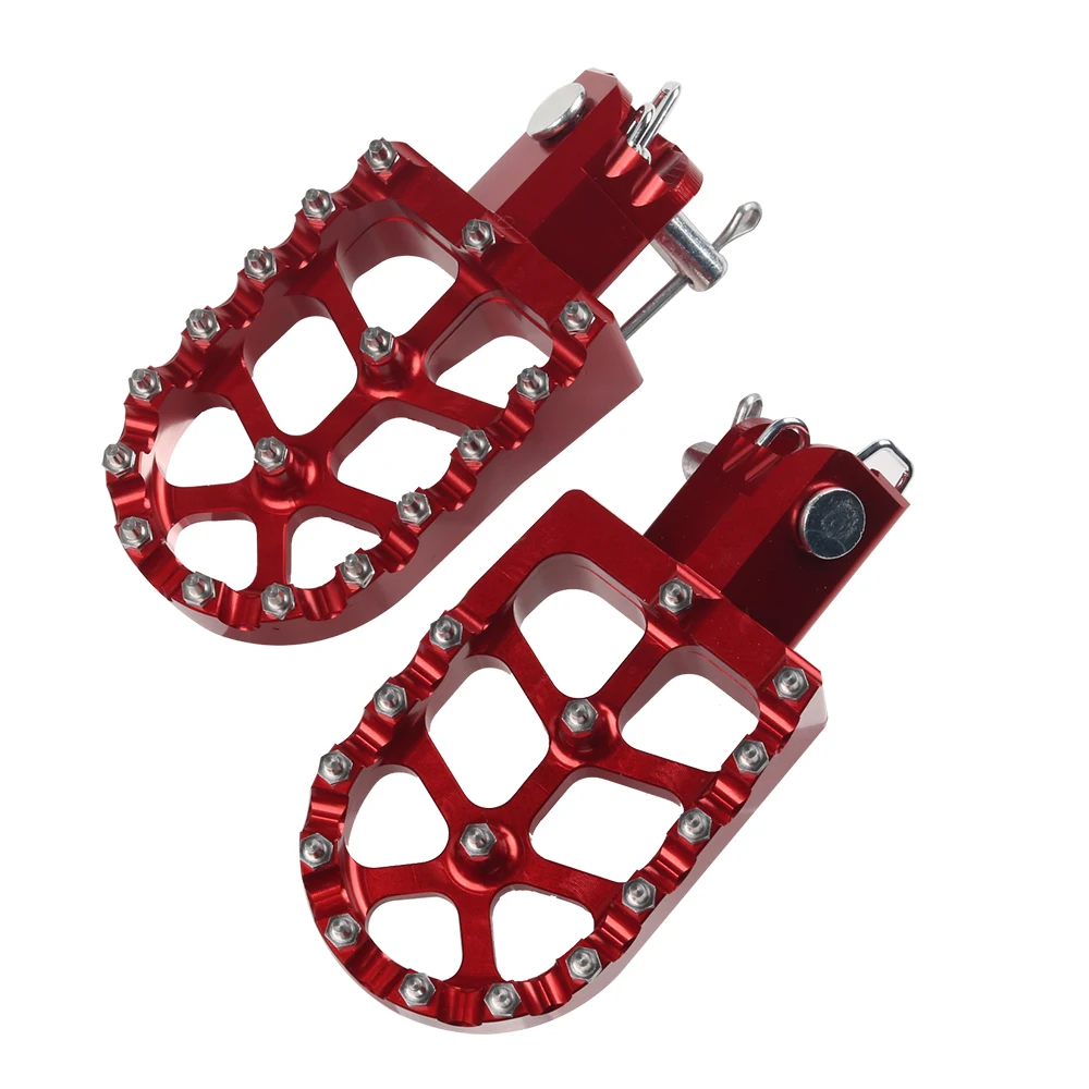 Motorcycle Aluminum Universal CNC Brake Pedal Footpeg Footrest Foot Pegs  For HONDA CRF XR 50 70 110 M2R SDG DHZ SSR KAYO Pit| Alibaba.com