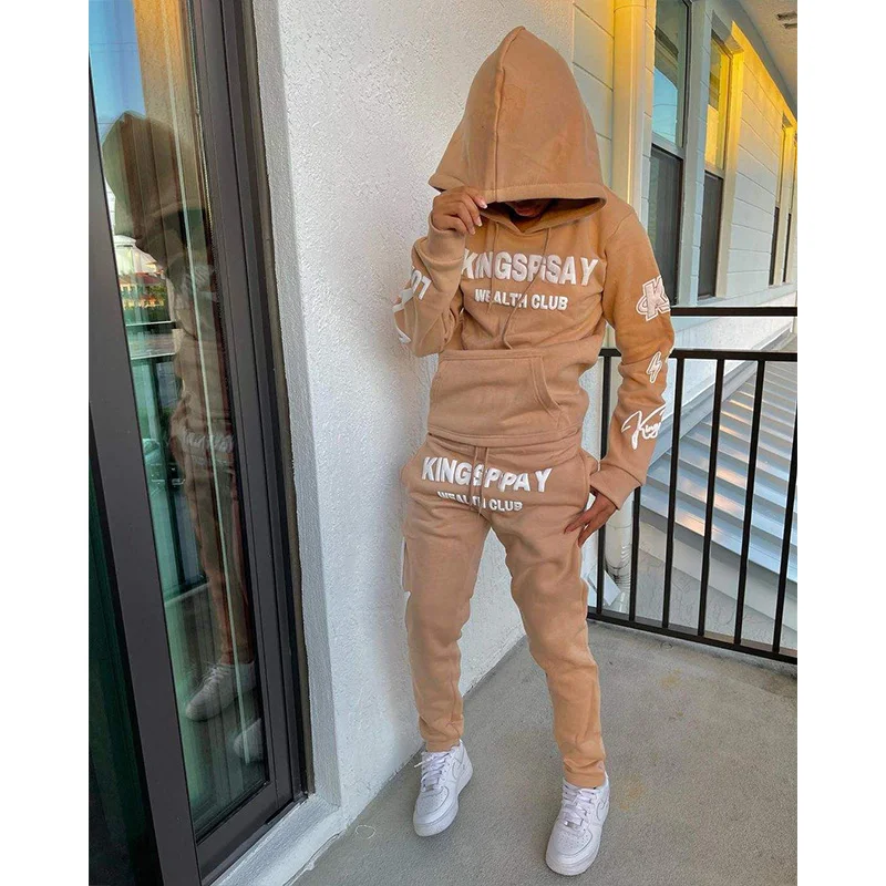 NFL Fans 3D Print Outfit 2-Piece Set Long Sleeve Shirt Pants Sweatsuit  Tracksuit