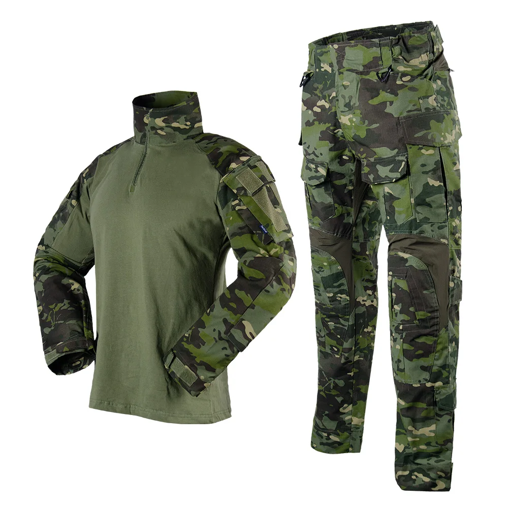 New Cool Army G3 Combat Uniform Shirt & Pants Set Military Airsoft MultiCam Camo 