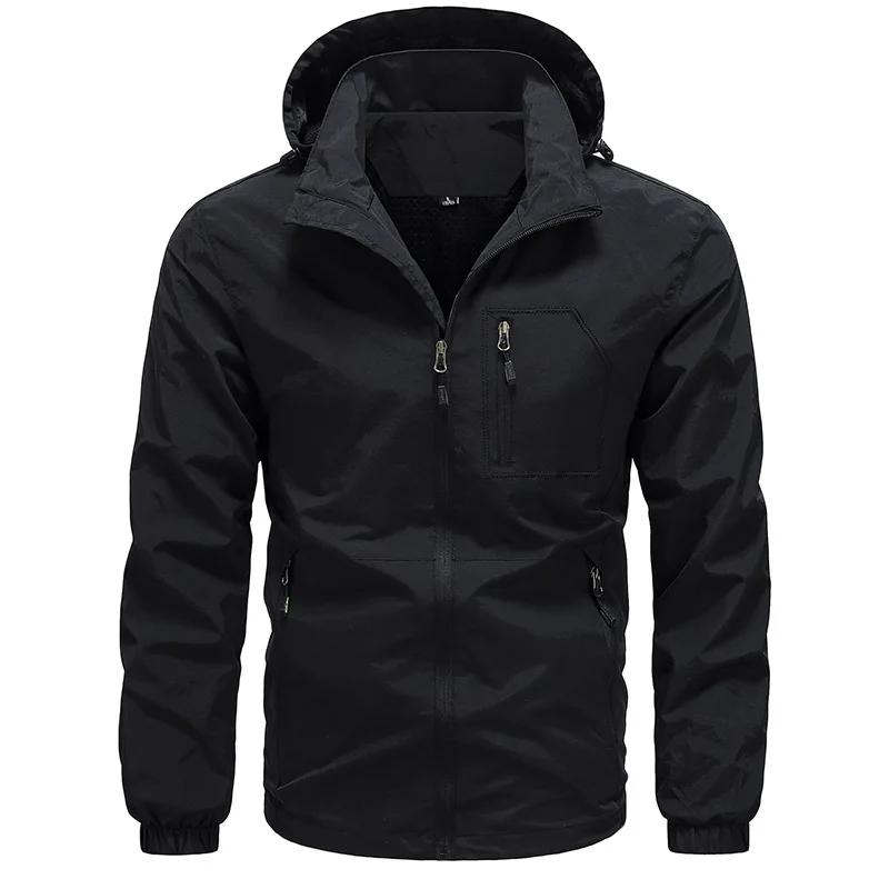 Men's Outdoor Tactical Softshell Hoody Winter Jacket Coat Uniform Waterproof Membrane Bonded Outwear_voghion.com