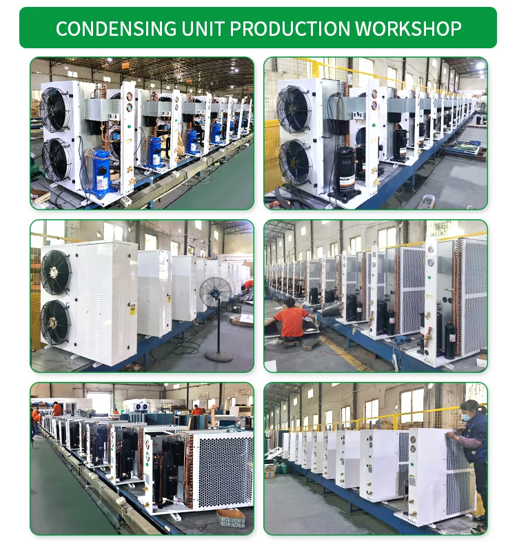 4hp Condensing Unit 5hp Condenser Unit Cold Room Condenser Unit Chiller