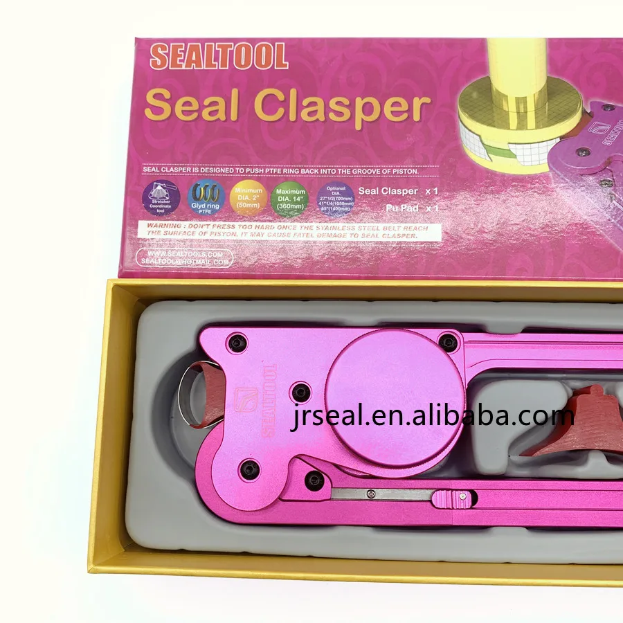 Easy Using Seal Clasper SEAL TOOL Hydraulic Seals Installation Tool Assembly Glyd Ring Tightening Expander Piston Rod Tool