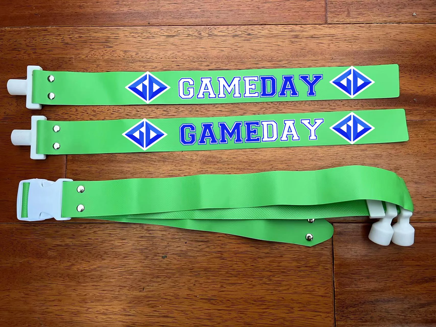 Polypropylener Flag Football Belts With Buckle Closure Tight Fitting