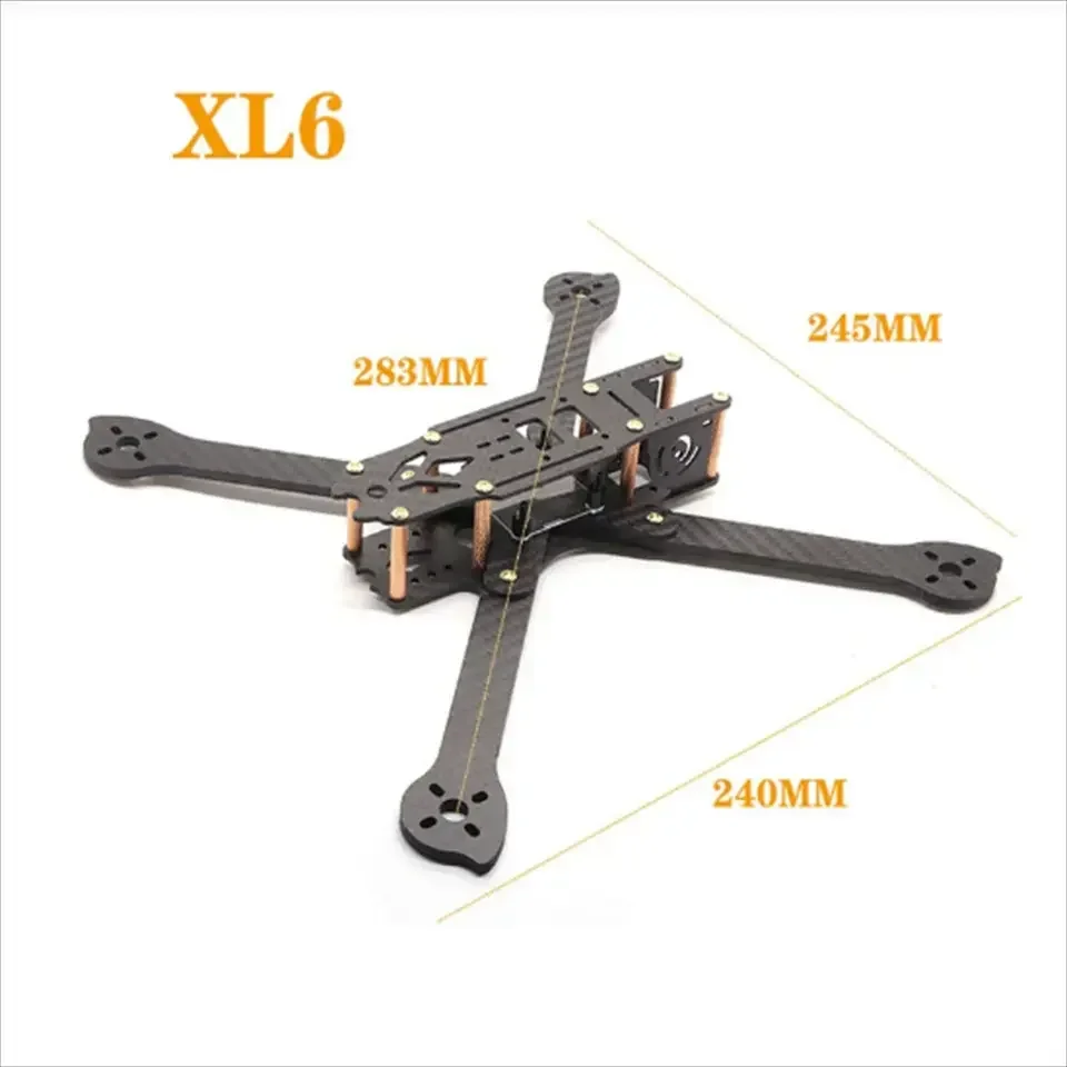 3K Full Carbon Fiber FPV frame Frame Kit 4mm Arm Design  XL8 360mm True X RC Drone FPV Drone Frame manufacture