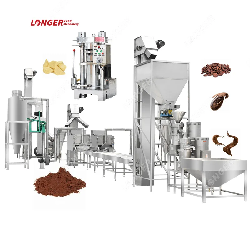 Cocoa Beans Cake Oil Expeller Extractor Machine Hydraulic Press for Cocoa Butter