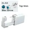 steel-blue zircon