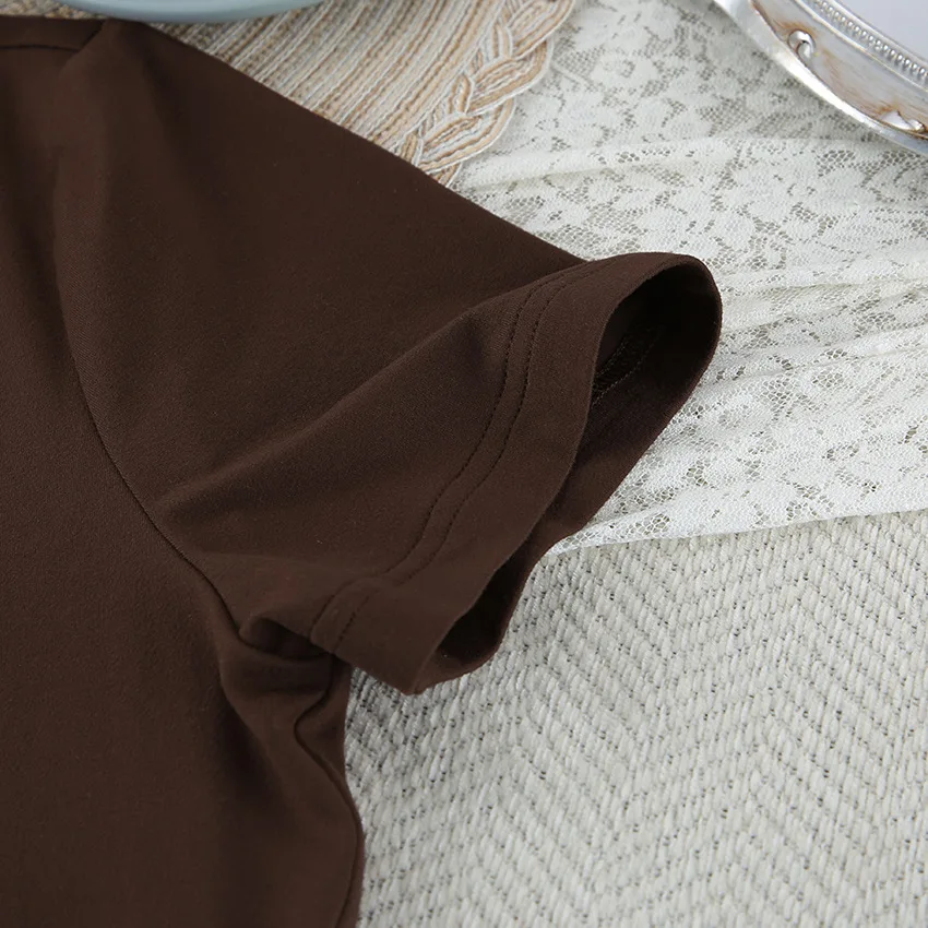 2026 New comfort Soft Short-sleeve Pajama Set with Long Pants, Cross-border Wholesale Two-piece Loungewear Set. — detail