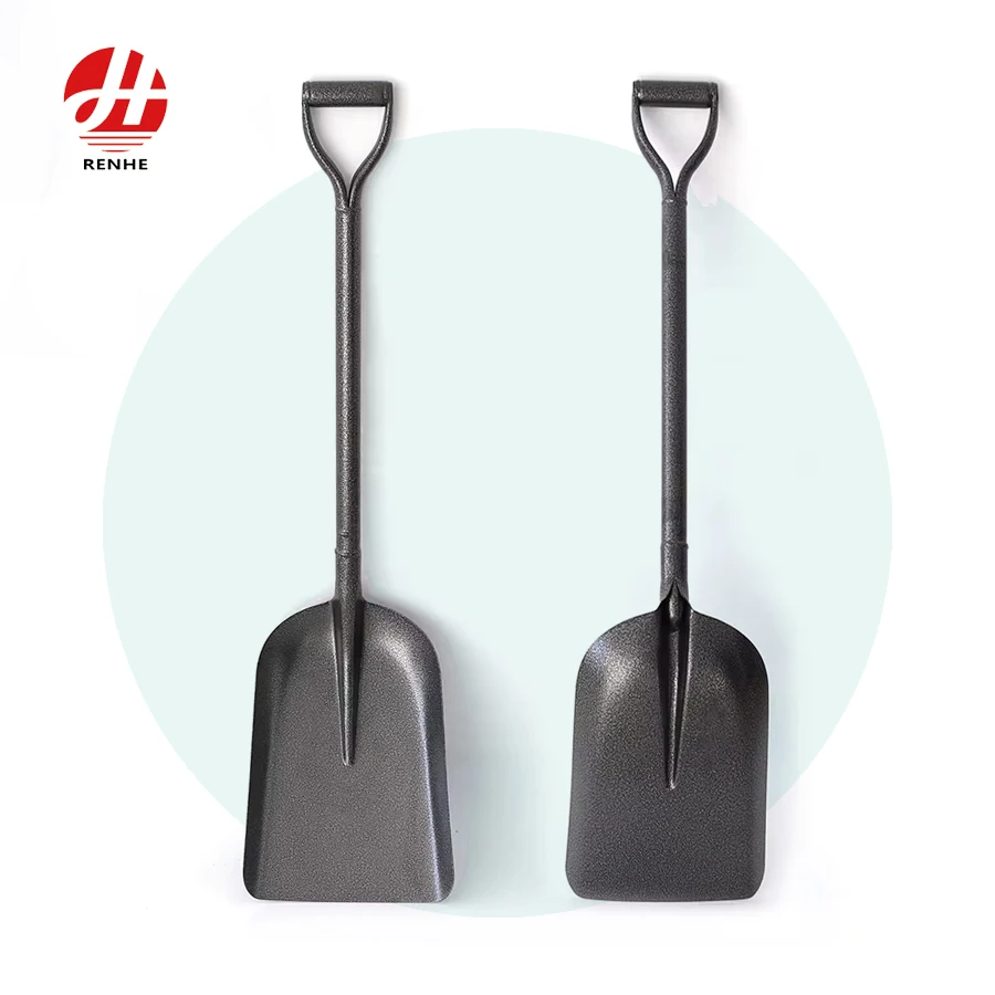 Long Lasting Metal Shovel Gardening Digging Agricultural Spade Coal Shovel